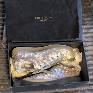 Final CCO📍Rag & Bone Metallic Sneakers NIB❣️